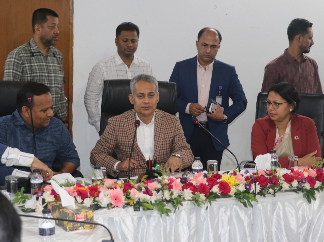 নৌপরিবহন মন্ত্রী ও প্রতিমন্ত্রীর বিআইডব্লিউটিসি প্রধান কার্যালয় পরিদর্শন ও মতবিনিময়