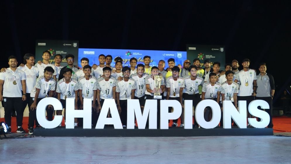 The Under-20 SAFF champions will receive a salary of 1 lac BDT per month