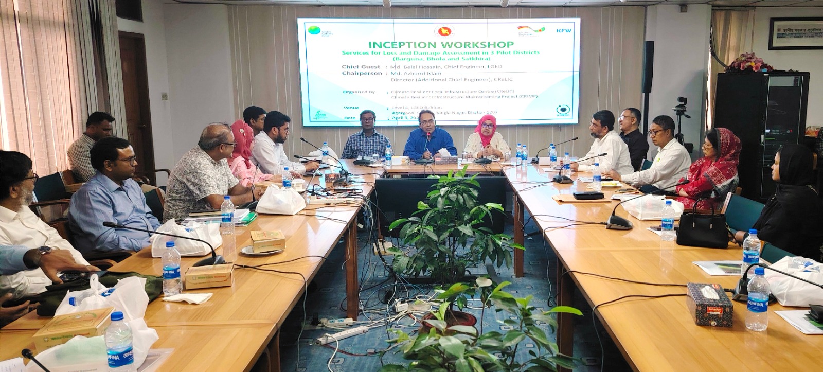 LGED-CReLIC's workshop on loss and damage assessment held in Dhaka