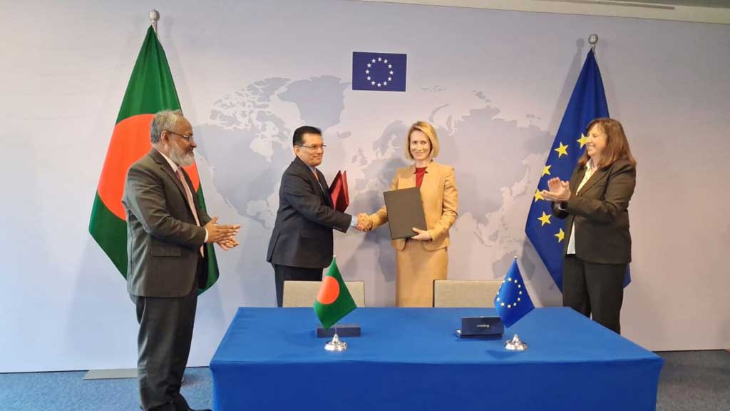 BD, EU 'initial' partnership and cooperation agreement