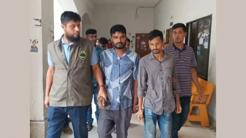 Two remanded over PMO red telephone cable theft