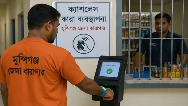 Bangladesh’s first cashless prison system launched in Munshiganj