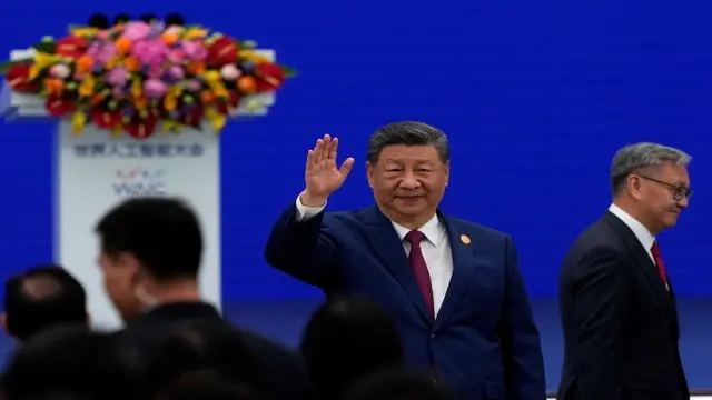 Xi pitches China as leader of new global AI order