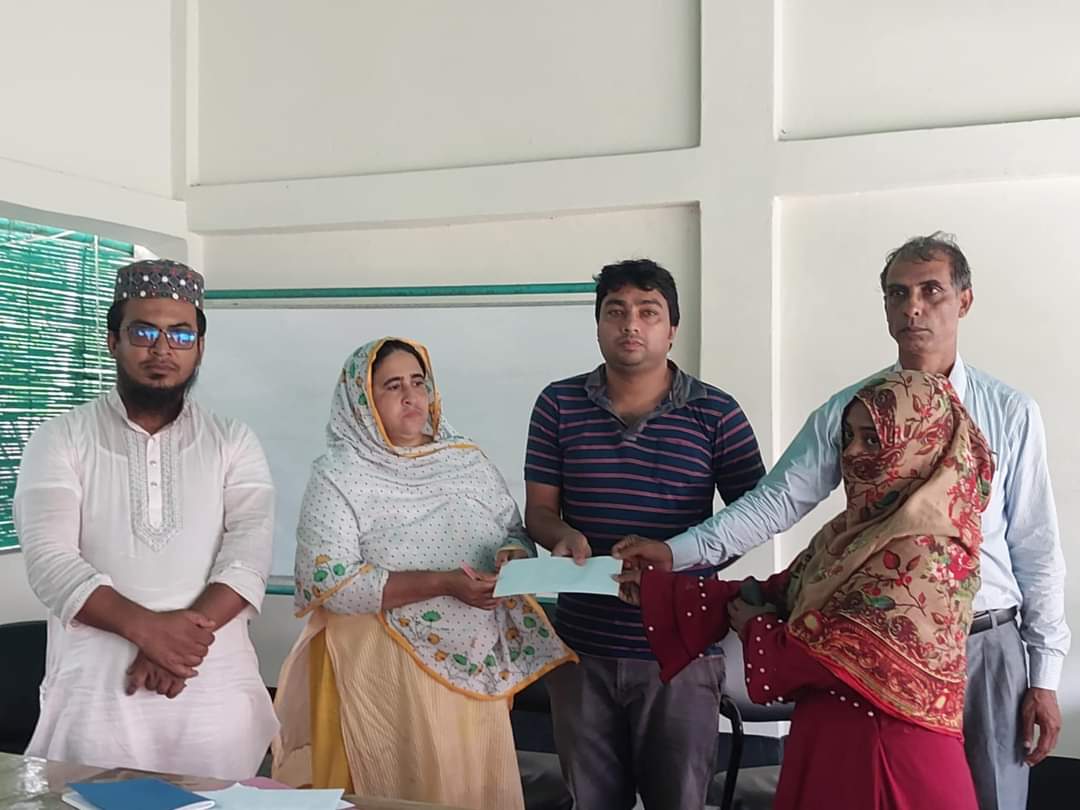 COAST helps 4 families in tragic trawler capsize incident in Bhola