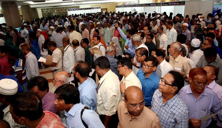 Record Tk1,064cr income tax collected in three days of fair