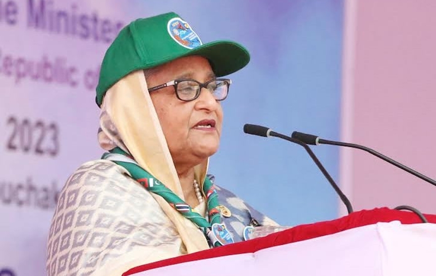 Take steps to train every student as a scout to build Smart Bangladesh: PM Hasina