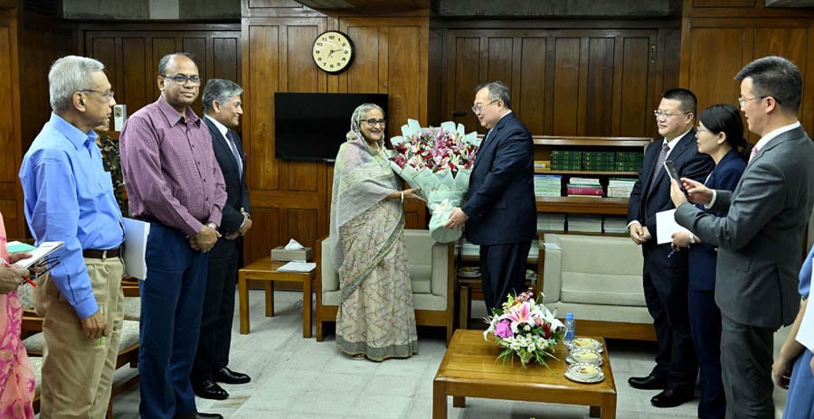 PM seeks Chinese support to resolve Rohingya crisis