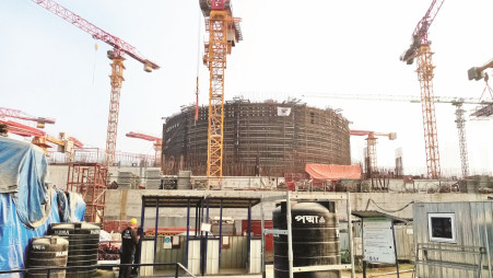 Rooppur power plant construction continues as usual