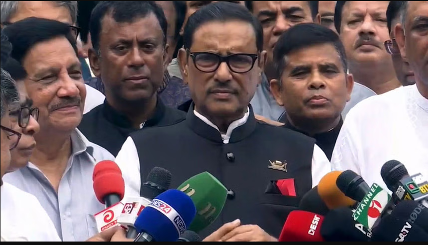 ক্ষমতায় যেতে বিএনপি বিদেশি প্রভুদের দাসত্ব করছে: ওবায়দুল কাদের