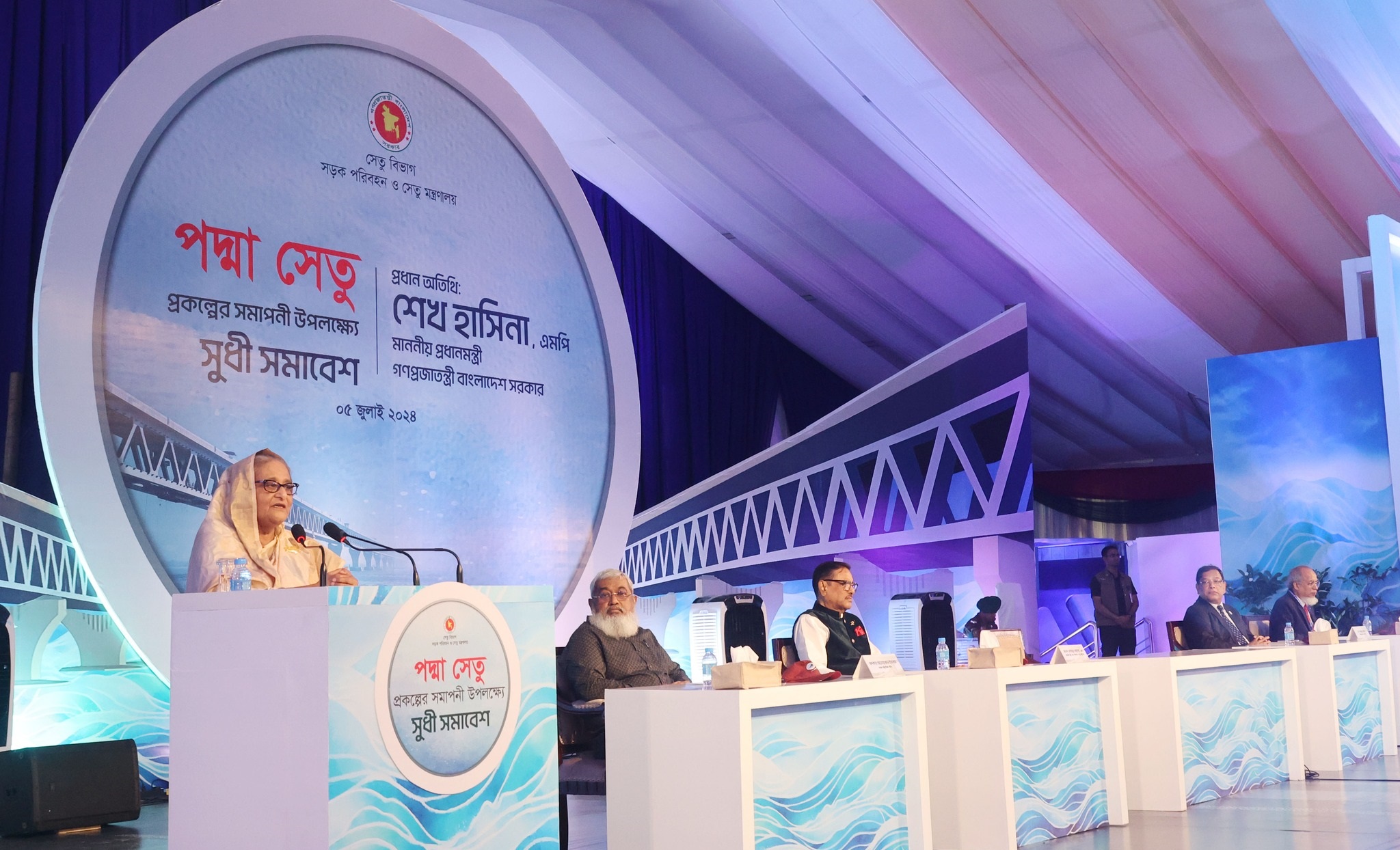 Padma Bridge takes nation to a dignified global position: PM Hasina