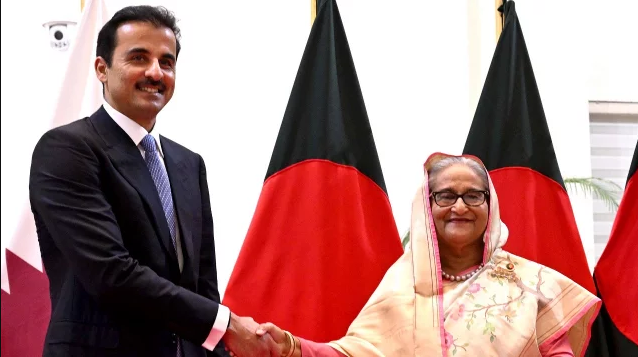 বাংলাদেশ-কাতারের মধ্যে ১০ চুক্তি ও সমঝোতা স্মারক সই