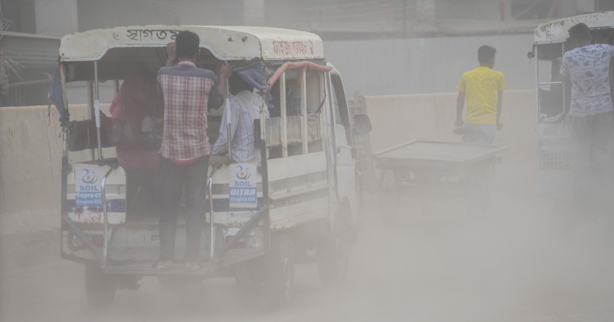 Air Quality Index: Dhaka ranks second