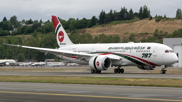 Biman adds Dreamliner to its fleet Sunday