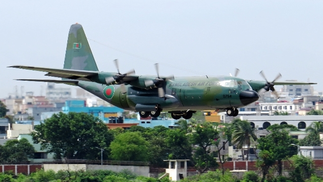 Dead bodies of plane crash victims on the way to Dhaka