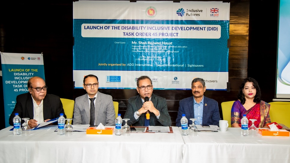 Project launched for ensuring quality education of children with disabilities