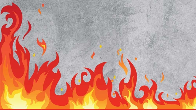 Fire at Baitul Mukarram market