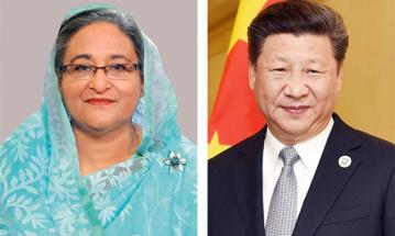 PM greets Chinese president Jinping