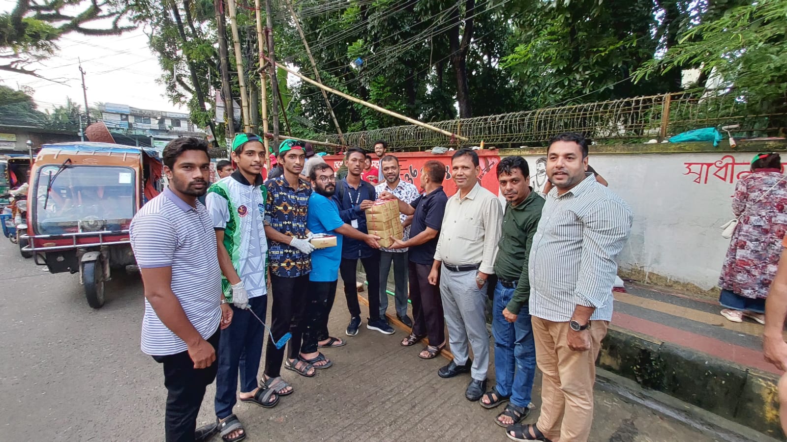 COAST Foundation distributes snacks to students responsible for trafficking