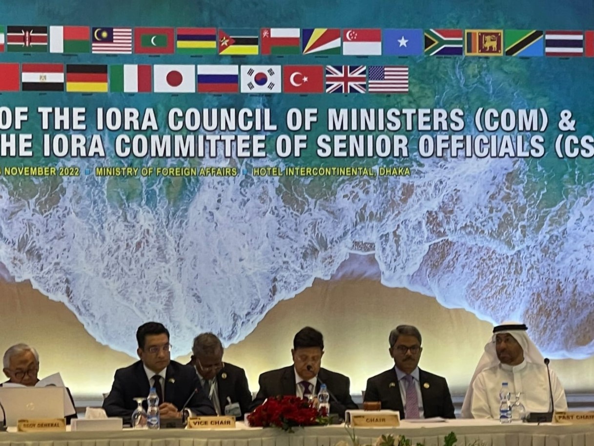 IORA Council of Ministers meeting begins in Dhaka