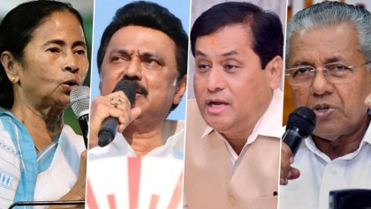LDF crosses majority mark in Kerala, BJP in Assam