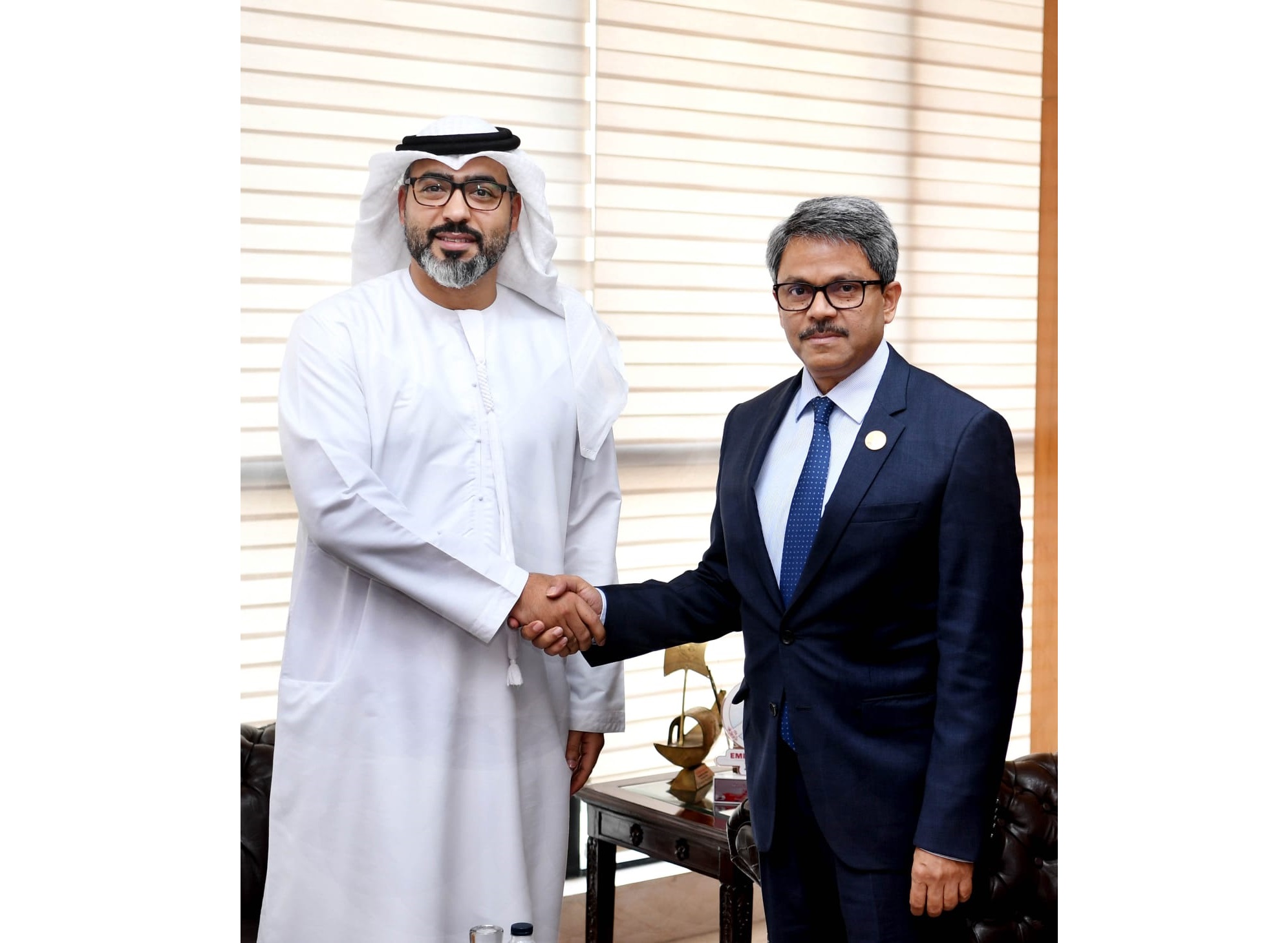 New UAE Envoy calls on State Minister for Foreign Affairs
