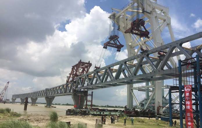 Padma Bridge main structure’s work progress 91pc: Quader