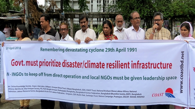 Affected people and community must be included in all stage of disaster management