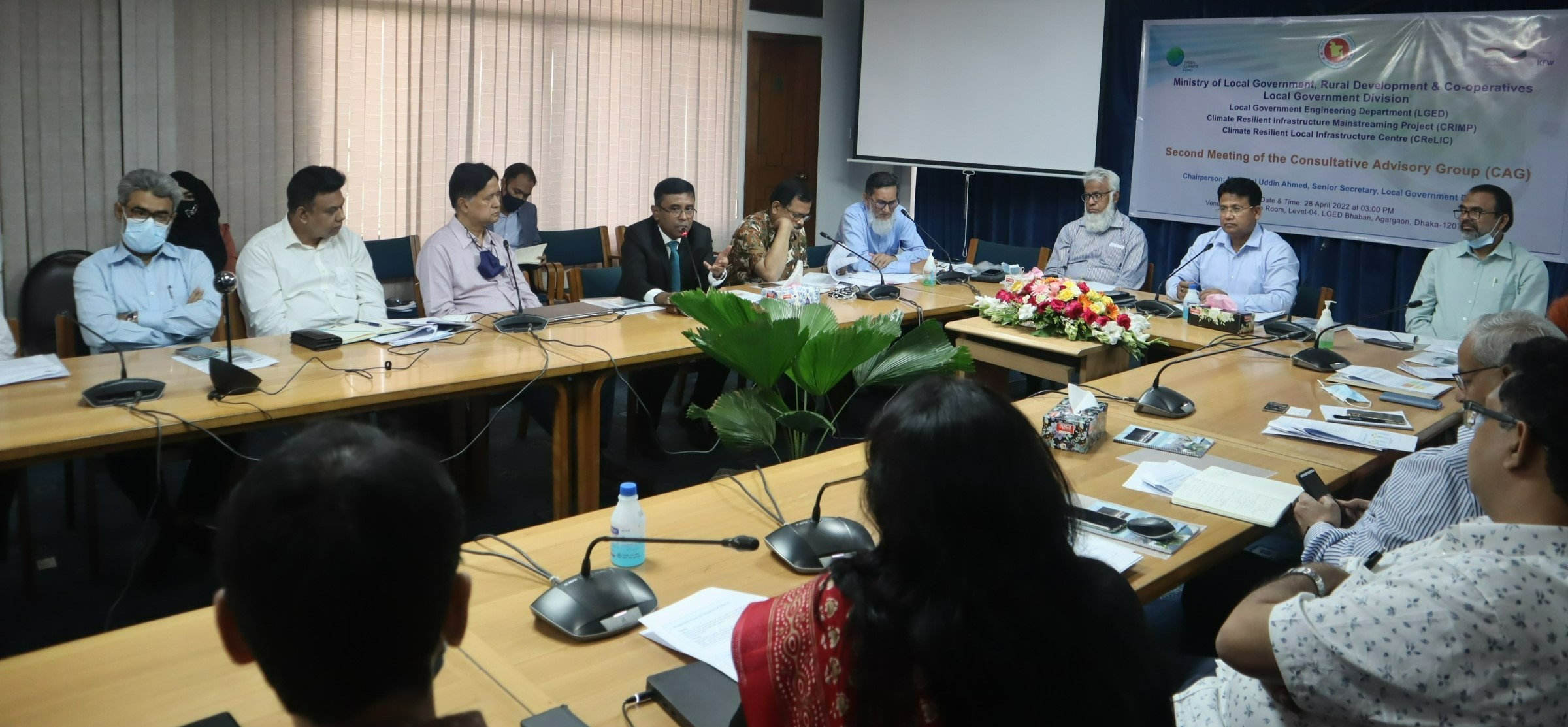 এলজিইডি ক্রিলিকের কনসালটেটিভ এ্যাডভাইসরি গ্রুপের দ্বিতীয় সভা অনুষ্ঠিত