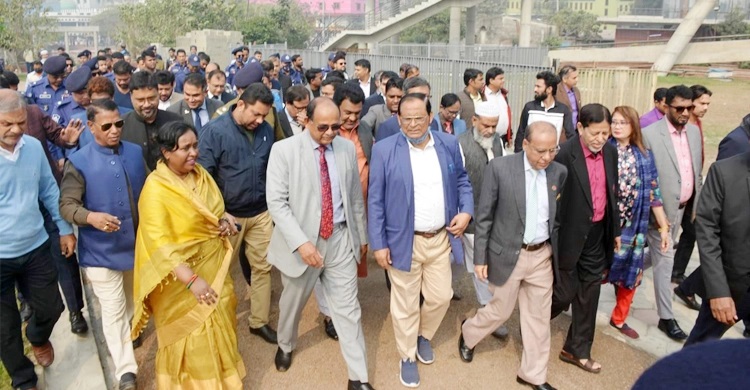 Train to ply on Dhaka-N'ganj route within a month or two: Rail minister