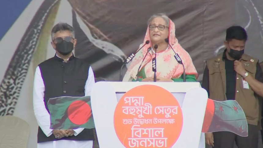 Sheikh Hasina asks Khaleda Zia to visit Padma Bridge