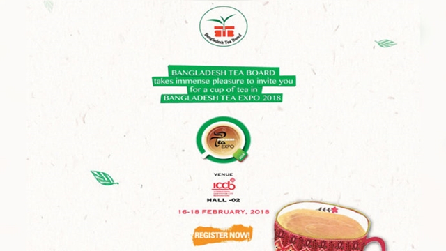 Three-day tea expo begins in Dhaka