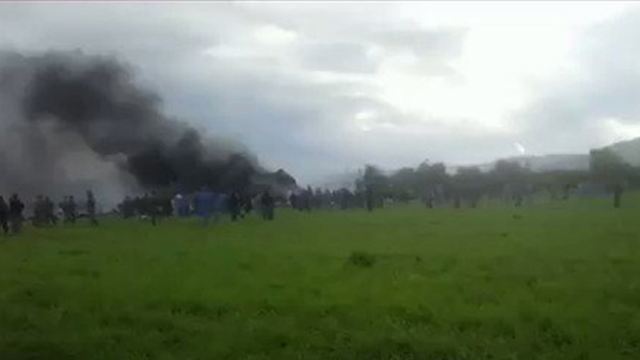 100 killed as plane crashes in Algeria: state media