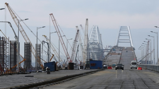 Putin to open mega bridge linking Crimea to Russia