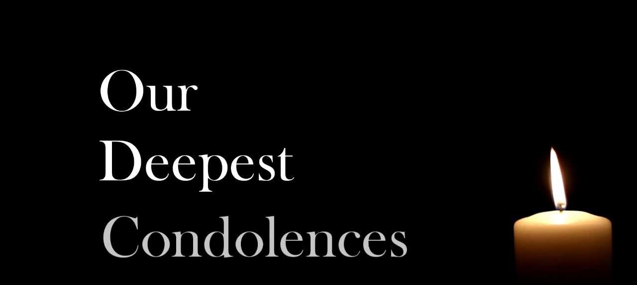 Condolence Message!