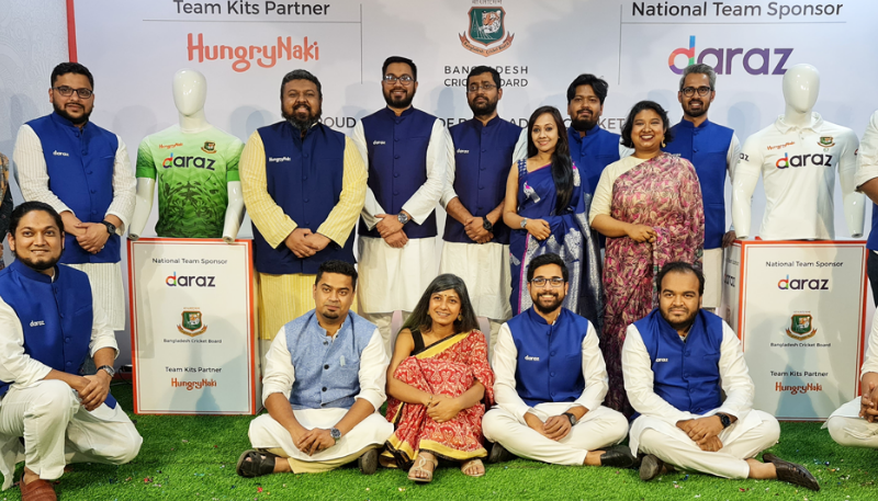 Daraz becomes Tigers’ new sponsor