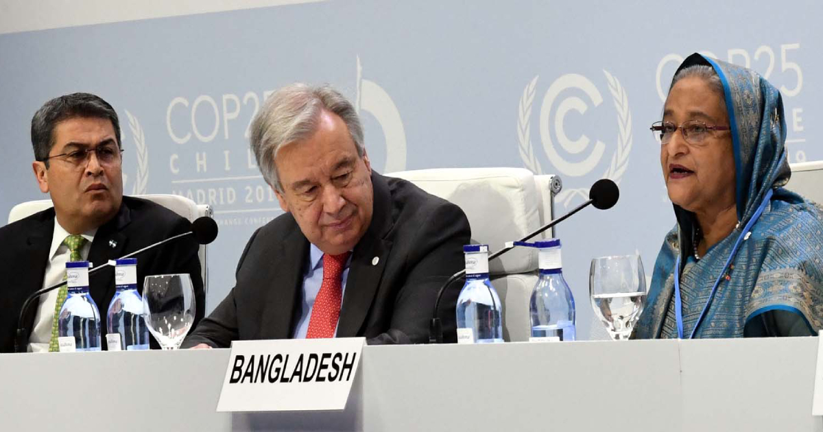 Create framework to address needs of climate migrants: PM at COP25