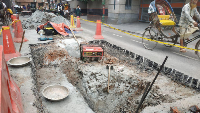 DSCC lodges complaint against DWASA contractor