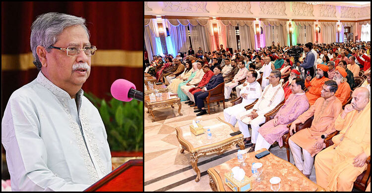 President calls for all faiths' unified work to advance country