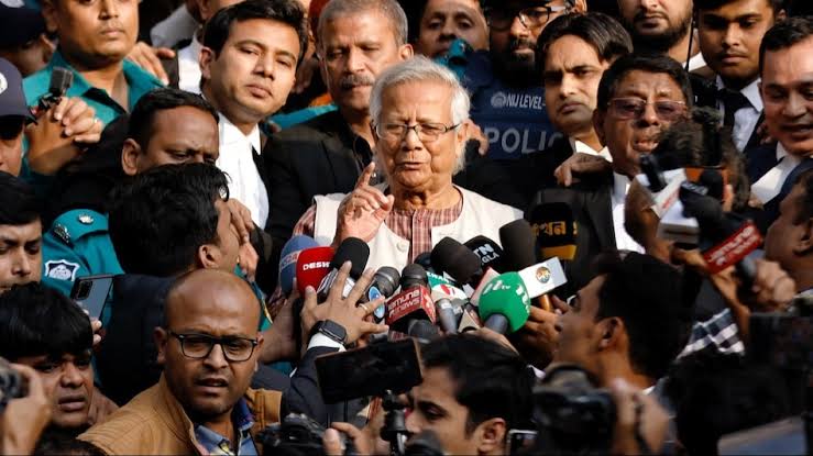 “I was punished in a crime I did not commit”: Yunus