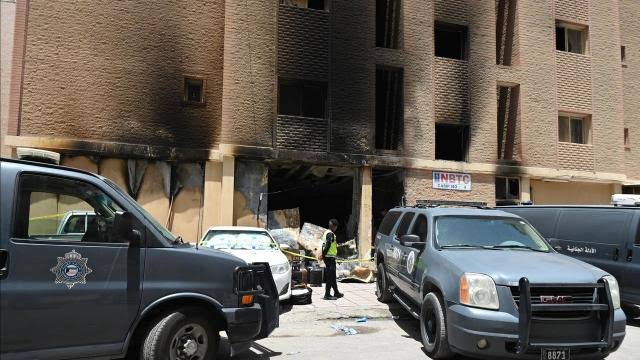 41 people killed in fire in southern Kuwait: State media