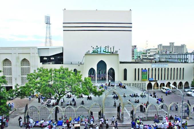 Baitul Mukarram Mosque Musalli panel waiting for permission to run dev work
