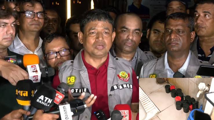 মধ্যরাতে বিএনপির কেন্দ্রীয় কার্যালয়ে ডিবির অভিযান; ককটেল জব্দ, গ্রেপ্তার ৭