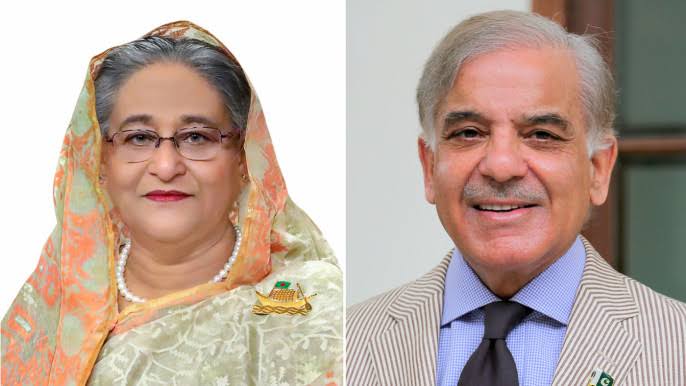 Shehbaz Sharif invites Sheikh Hasina to visit Pakistan