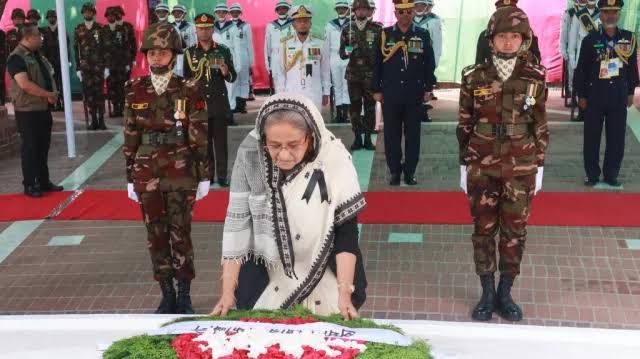 PM's tributes to Bangabandhu at Tungipara