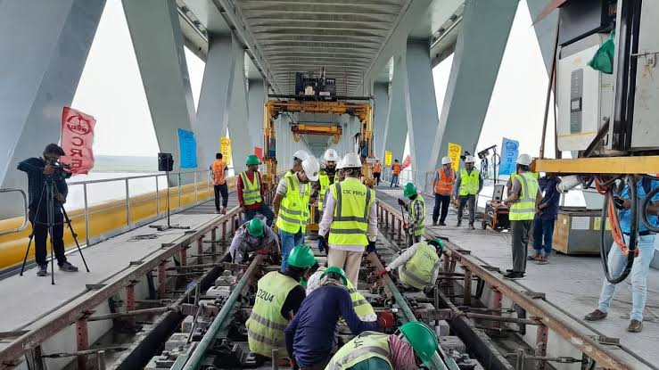 Padma bridge rail link completed: officials