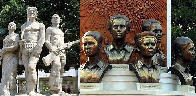 Top Sculptures in Dhaka City