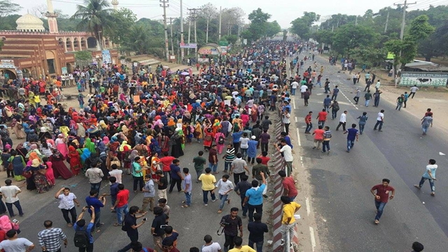 JU blocked Dhk-Aricha Highway