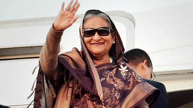 ব্যাংককের পথে প্রধানমন্ত্রী