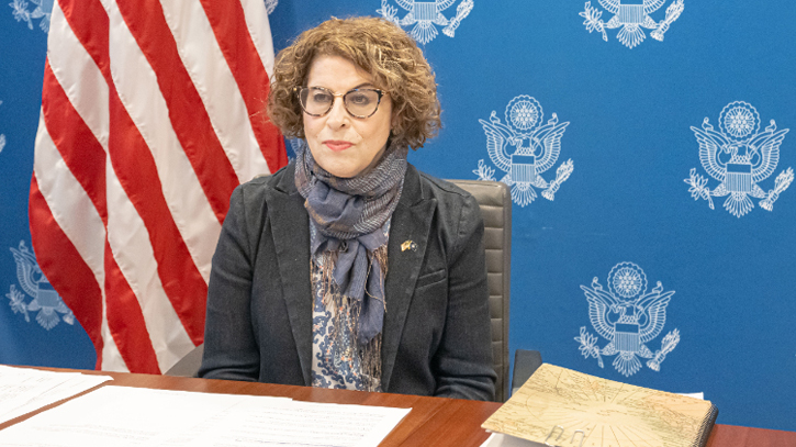 US Assistant Secretary of State for Consular Affairs Rena Bitter in Dhaka