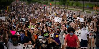 George Floyd death: Clashes across US as protesters demand justice